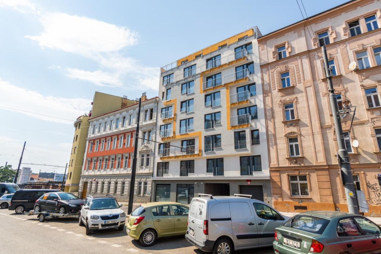 Penthouse # 81 With Panoramic City View In Elite Rezidence With Free Parking Prag Exteriör bild